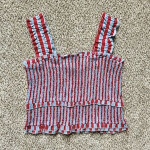 THML Smocked Tank Top